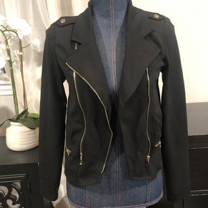 Black Moto jacket NWT